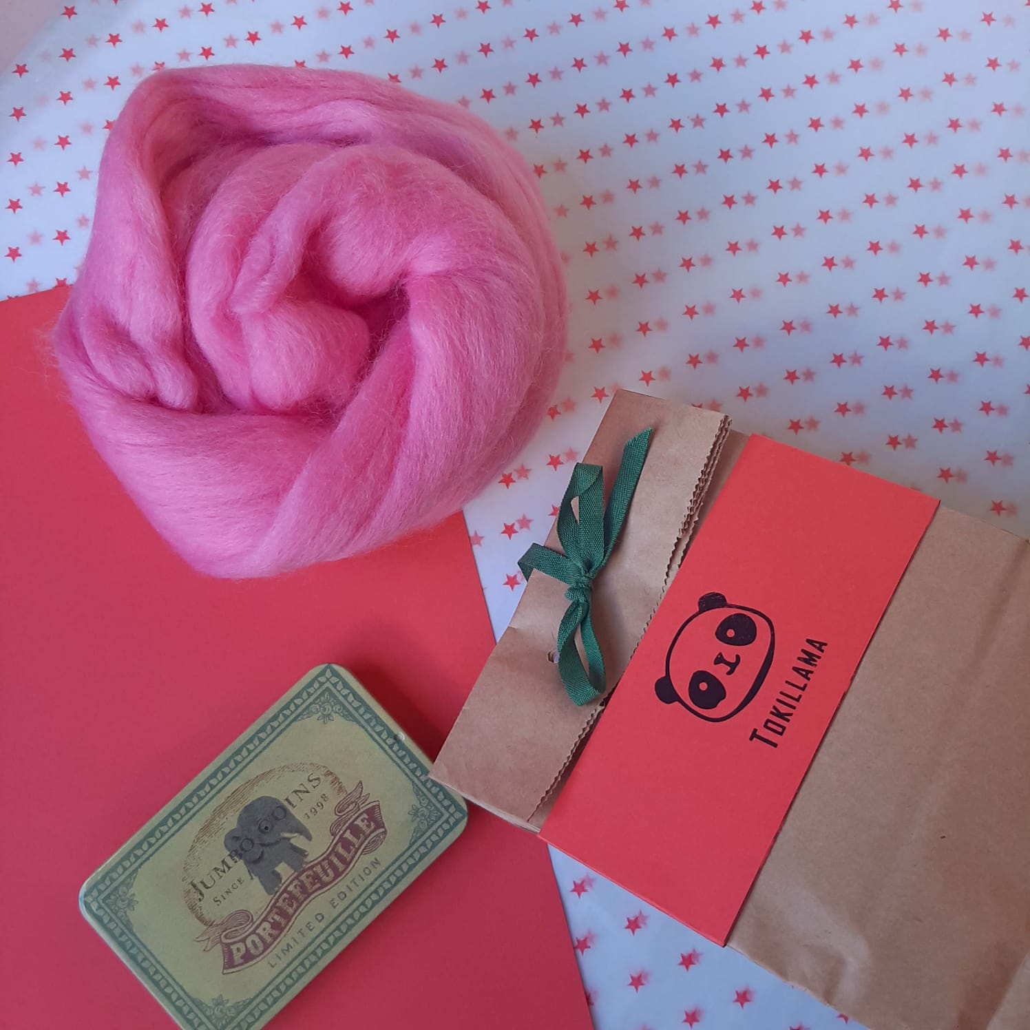 Lana merina extrafina peinada rosa baby