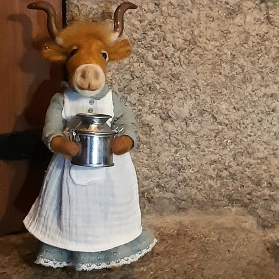 Hermelina la vaca cachena